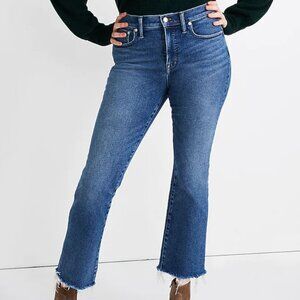 Madewell Cali Demi-Boot Jeans in Fleetwood Wash